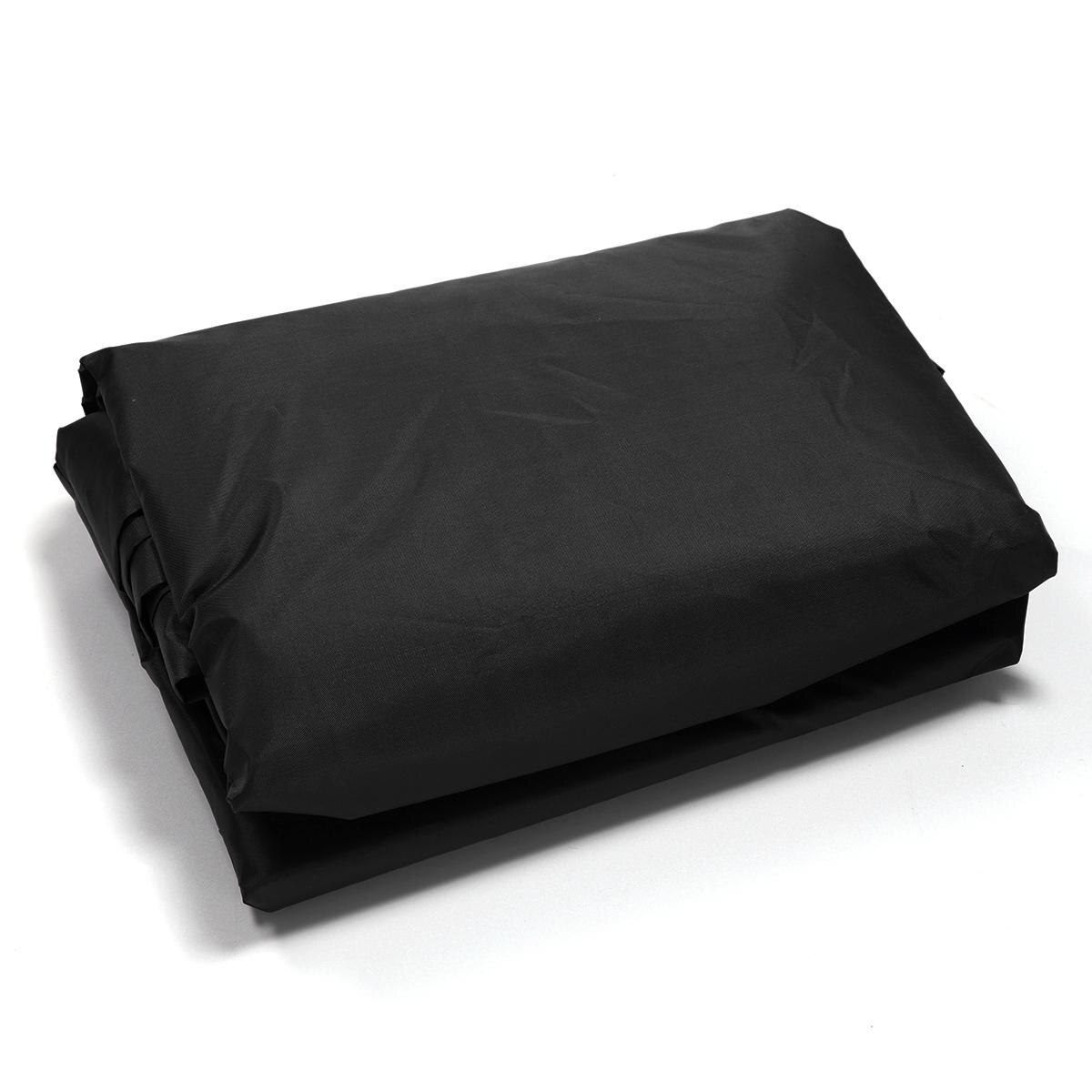 17x6.5Ft Pergola Canopy Replacement Cover Outdoor Yard Patio Tan Sun Shade 1 Canopy Shelter(Not Included Other Stuff): Black