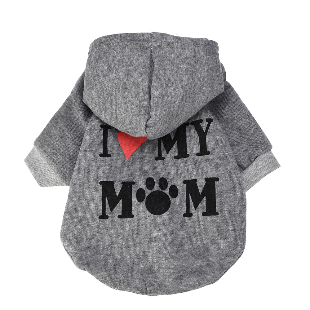 Sudaderas con capucha para mascotas disfraz ropa para perros pequeños abrigo de oveja blanca Sudadera con capucha Chihuahua ropa en invierno ropa cálida XS S M L: Gris / L