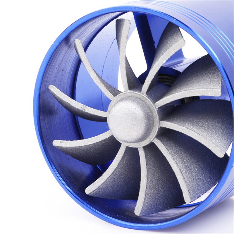Auto bil luftindtag turbine genopbygning turbo gas brændstof olie saver fan turbo kompressor turbine