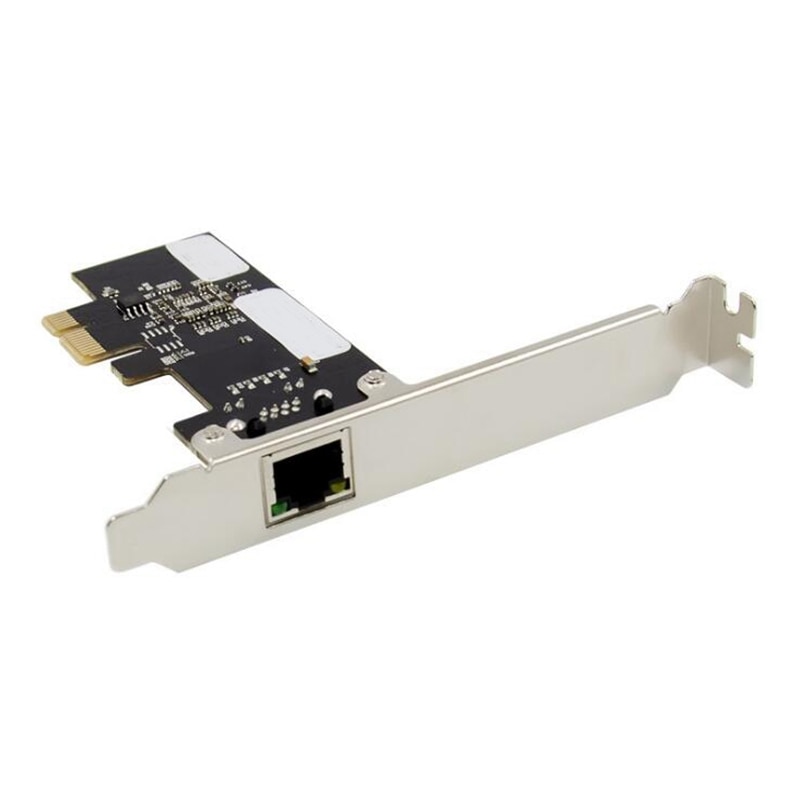 Pci-e 2.5G Singola Porta Ethernet Adattatore di Rete Pci-E X1 2.5G Scheda Lan Rtl8125 Supporta 2.5G e1G Lite modalità