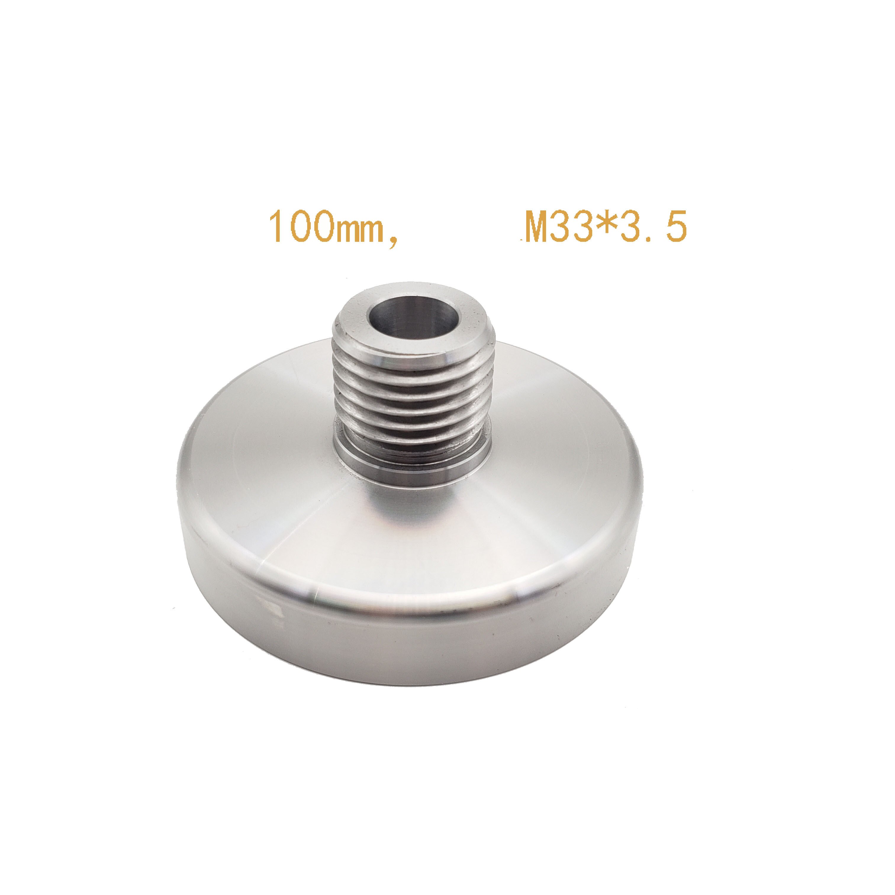 Brida de torno de madera de 80mm/100mm, rosca de placa M33x3. 5: 100mm