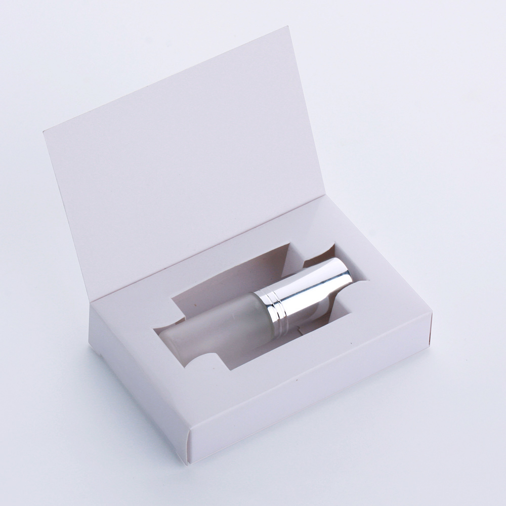 50 Pcs/Lot 5ml Frosted Perfume Bottle with Packing Box Spray Atomizer Perfume Bottle Package Box Travel Perfume Bottle Package: light green