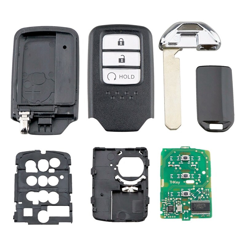 Car Smart Remote Key 3 Button 433MHz 47Chip Fit for Honda CRV