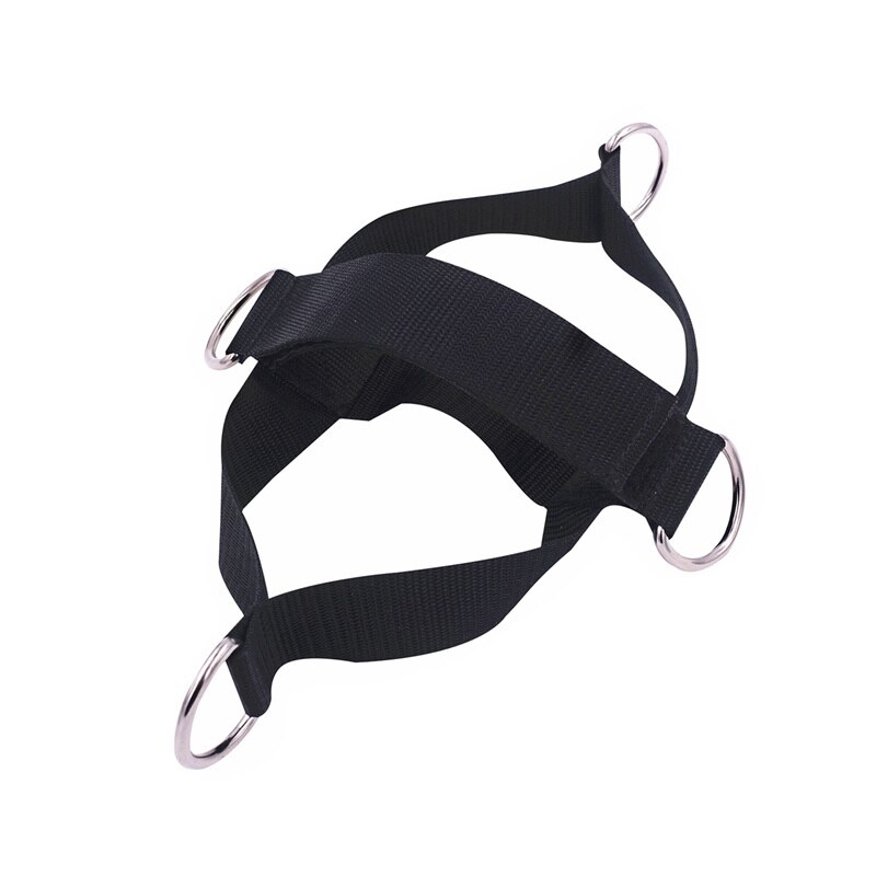 4 d- -ringar ankelrem för kabelmaskiner och motståndsband kvinnor/män storlekar glute benband för fitness gym workout stretching: 1 st