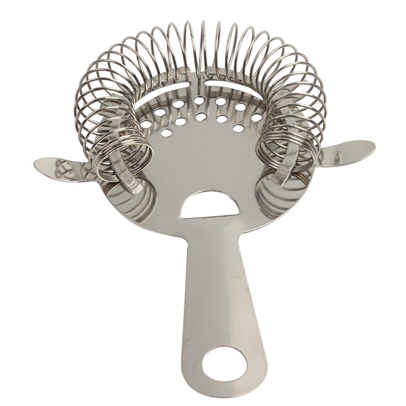 4-Prong Bar Strainer Stainless Steel Cocktail Strainer Bar Strainer Bar Accessories for Bartenders and Mixologists