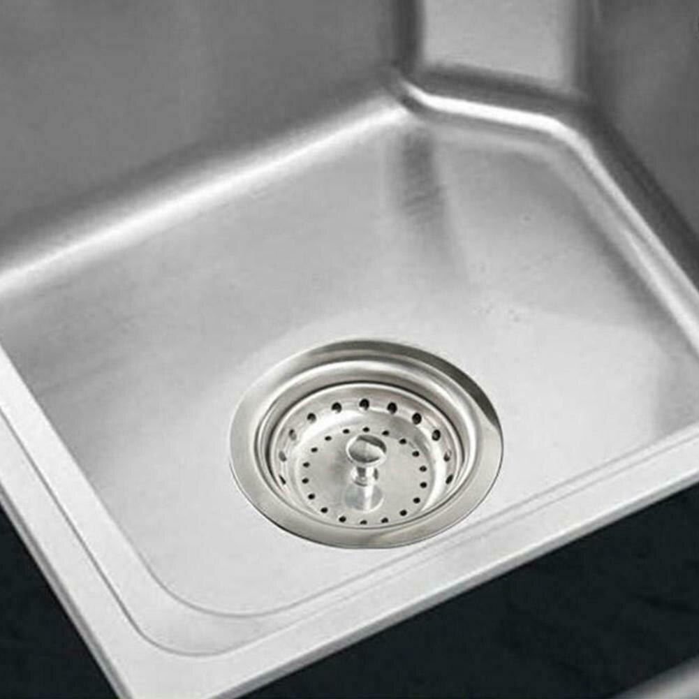 3,5 zoll Kommerziellen Küche Waschbecken Korb Abfluss Sieb Edelstahl Passt 3-1 / 2 Zoll Waschbecken Öffnungen SDF-Schiff