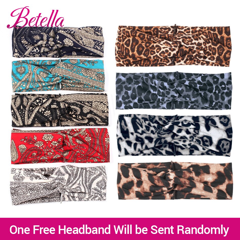 Betella Headband Box Braids Wig Ombre Brown Long Braided African Wig Synthetic Braiding Beauty Hair For Women/Men