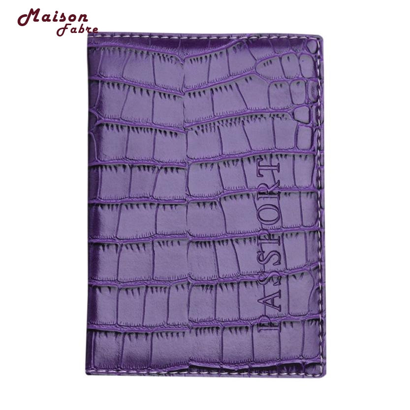 MAFA Passport Holder Protector Leather Wallet Women Business Card Soft Passport Cover Leather Csv