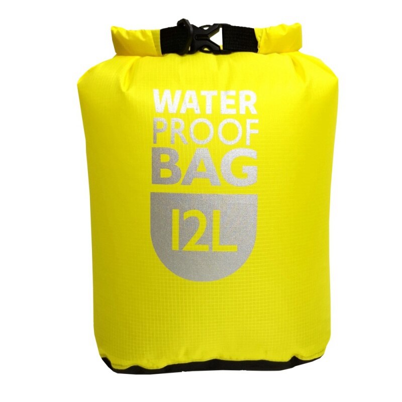6L-24L Rafting Waterproof Dry Bag Pack Sack Swimming Kayaking River Trekking Floating Sailing Canoing Boating Water Resistance: Y 12L