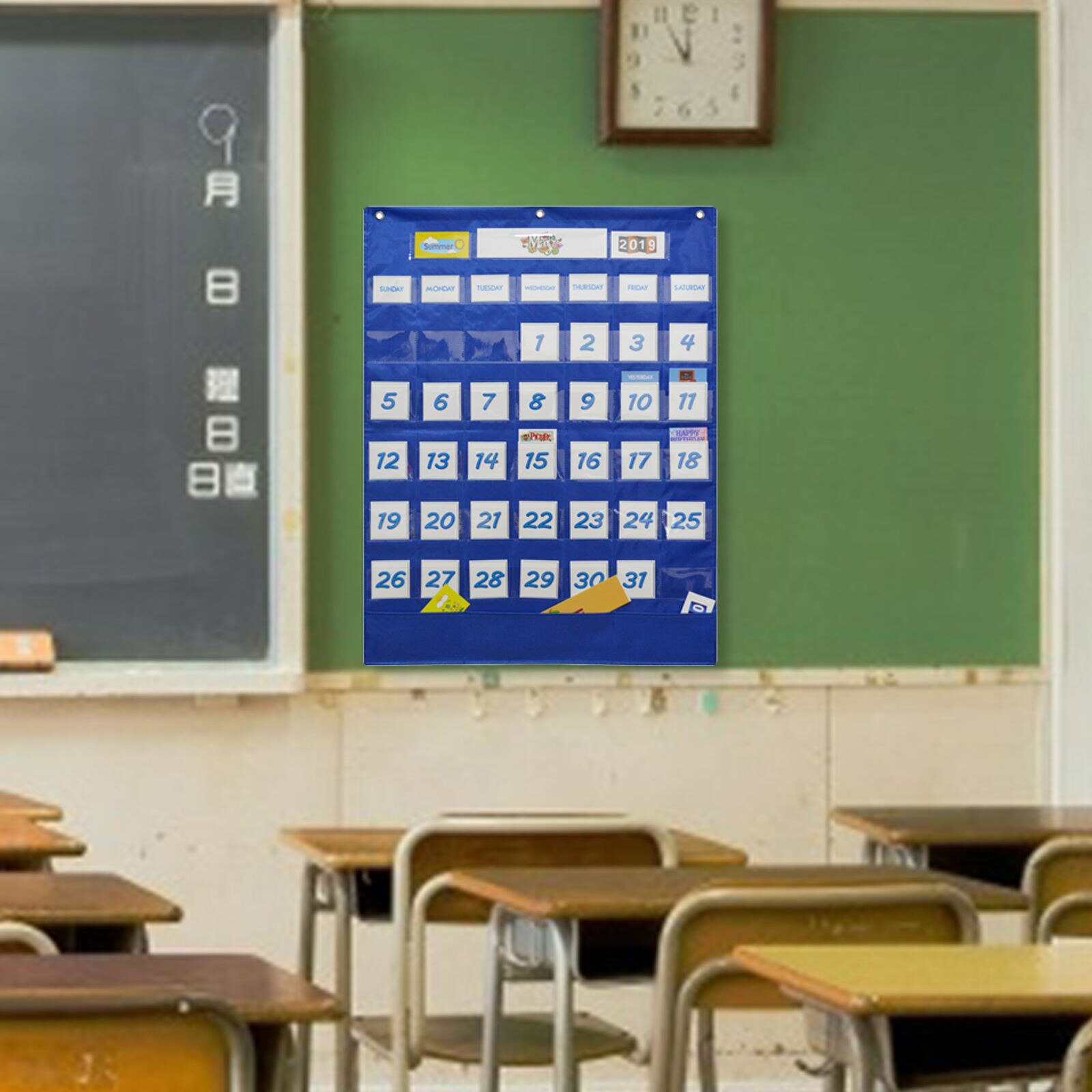 1 imposta la tabella del calendario per bambini materiale didattico precoce