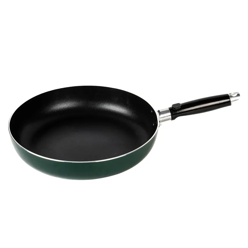 Pan Non-stick Frying Pan Household Breakfast Pan Pancake Pan Pancake Pan Cooking Pan Gas Stove Induction Cooker Universal Wok: 28cm without cover