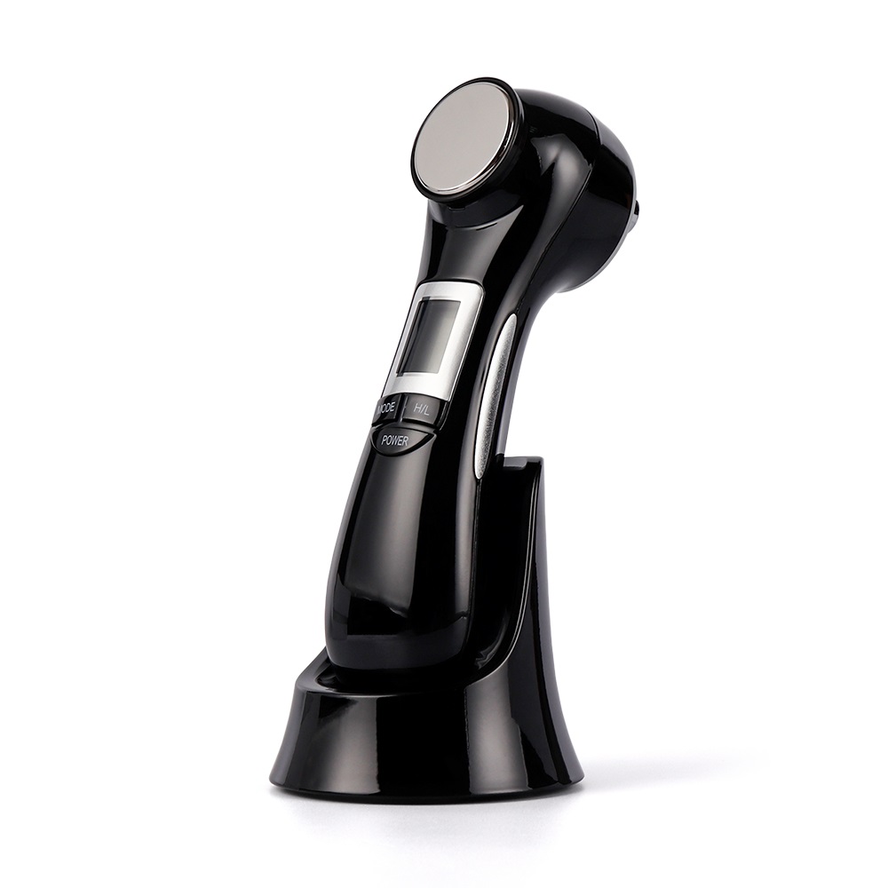 6 in 1 Mesoporation Electroporation LED Photon Therapy Beauty Device Radio Frequency Face Lifting Facial Skin Tighten Massager