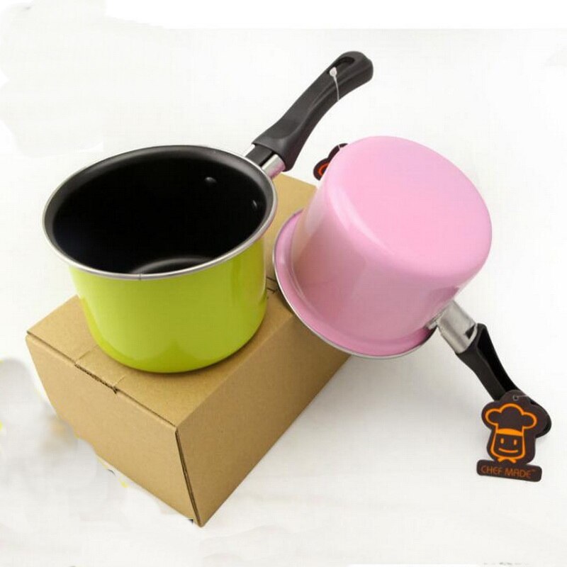 Mini farverig mælkegryde non-stick fondue gryder praktisk praktisk suppe chokolade pander