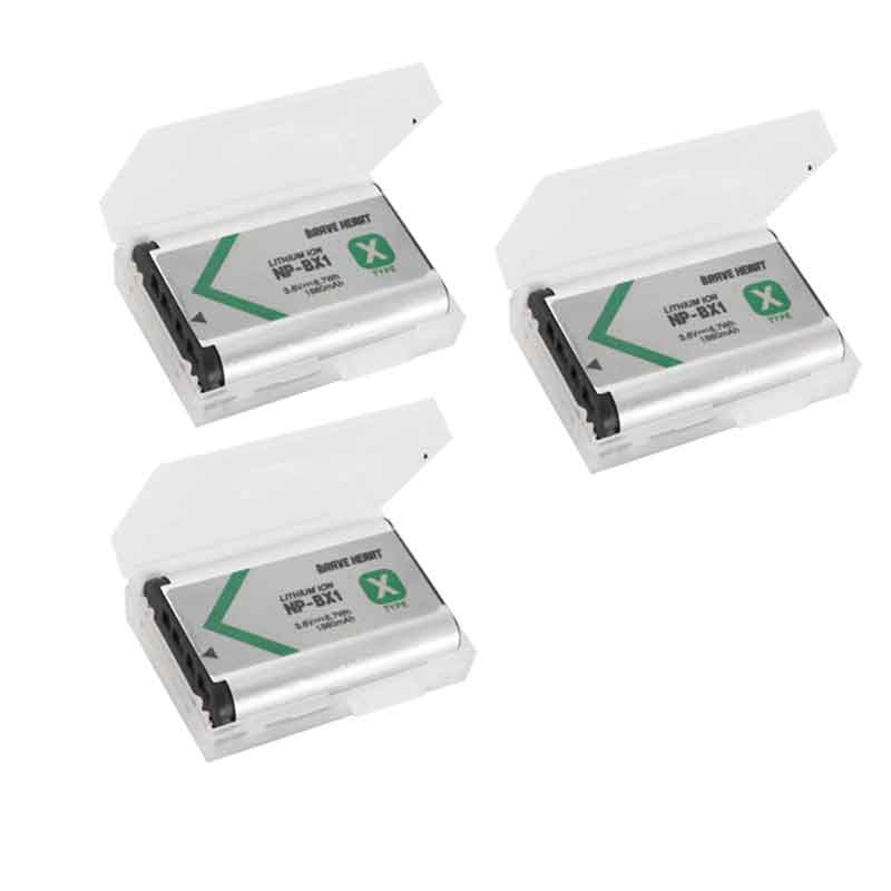 5 stücke NP-BX1 np bx1 Batterie + 3 Schlüssel LCD Ladegerät für Sony DSC-RX100 DSC-WX500 IV HX300 WX300 HDR-wie15 X3000R MV1 wie30V HDR-wie300: 3Batterie