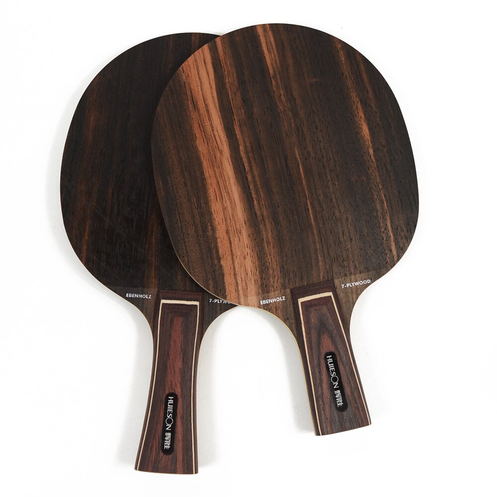 Huieson Super Hart Ebenholz Tischtennis-blatt 7 Ply Hoch Geschwindigkeit Ping Pong Klinge für Schnellen Angriff Offensive Spieler