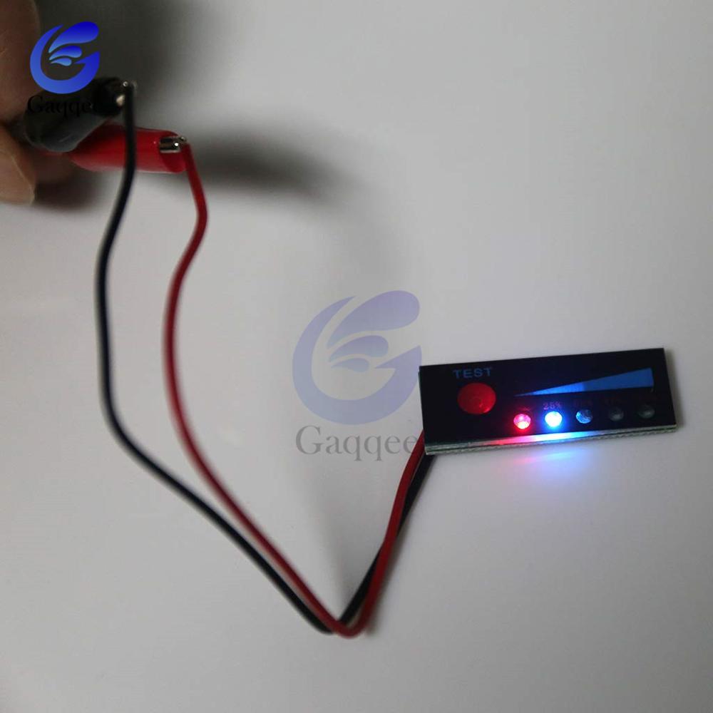 5S 21V 18650 Li-Ion Lipo Lithium Batterij Niveau Indicator Tester Lcd Display Meter Module Capaciteit