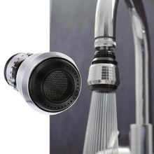 Plastic Water Saving Schuim voor Water Tap 360 Graden Rotary Joint Beluchting Douche Spatten Filter Nozzle