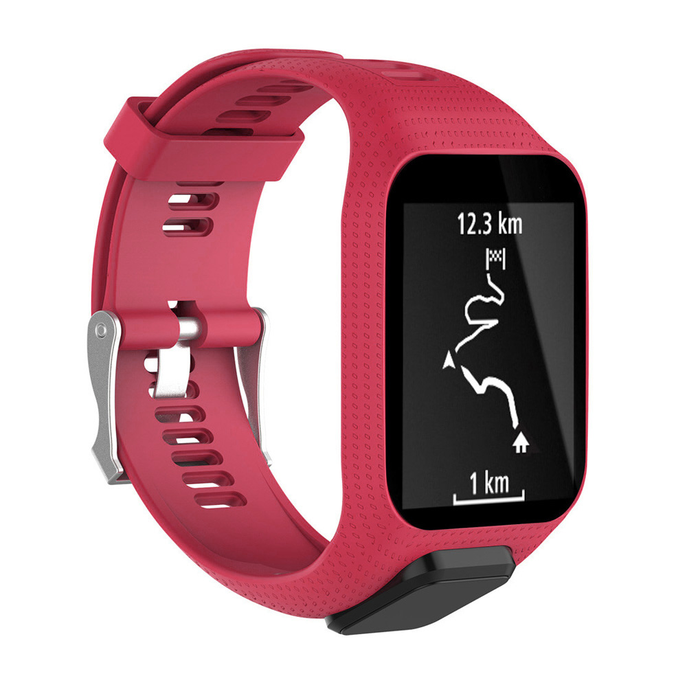 Correa de muñeca para TomTom 2 3 Runner, repuesto de pulsera de música suave, correa de reloj, correa de silicona, accesorio de pulsera de reloj