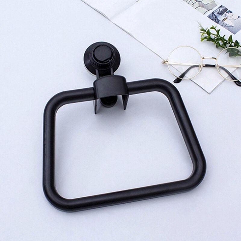 Extendable Telescopic Spring Loaded Net Voile Tension Curtain Rail Pole Rods & Towel Ring Vacuum Strong Suction Cup