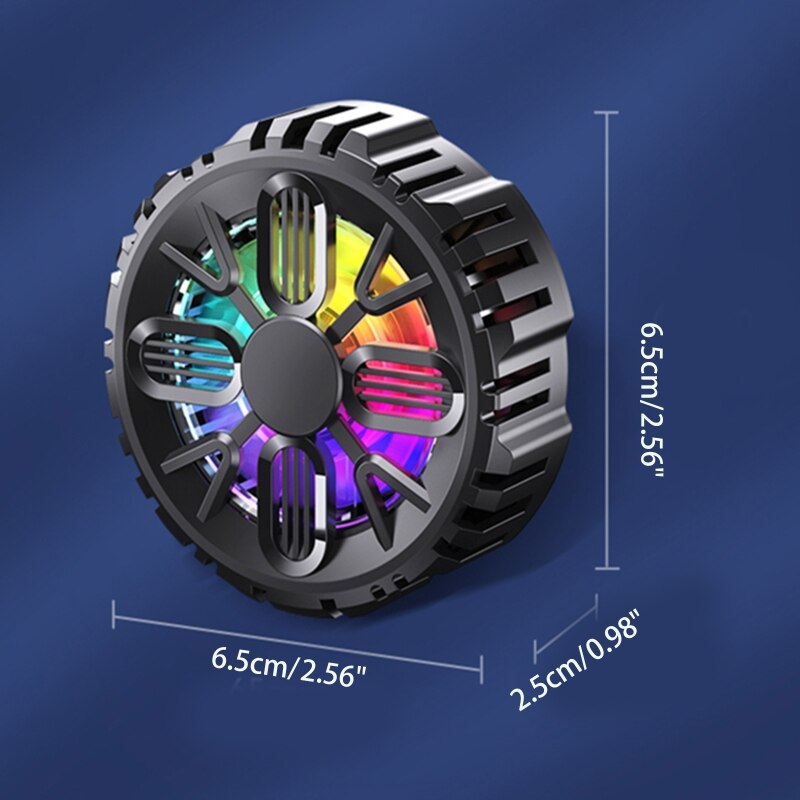 Q81F Goede Warmteafvoer Universele Telefoon Koeler Mobiele Telefoon Koeler Voor Gaming