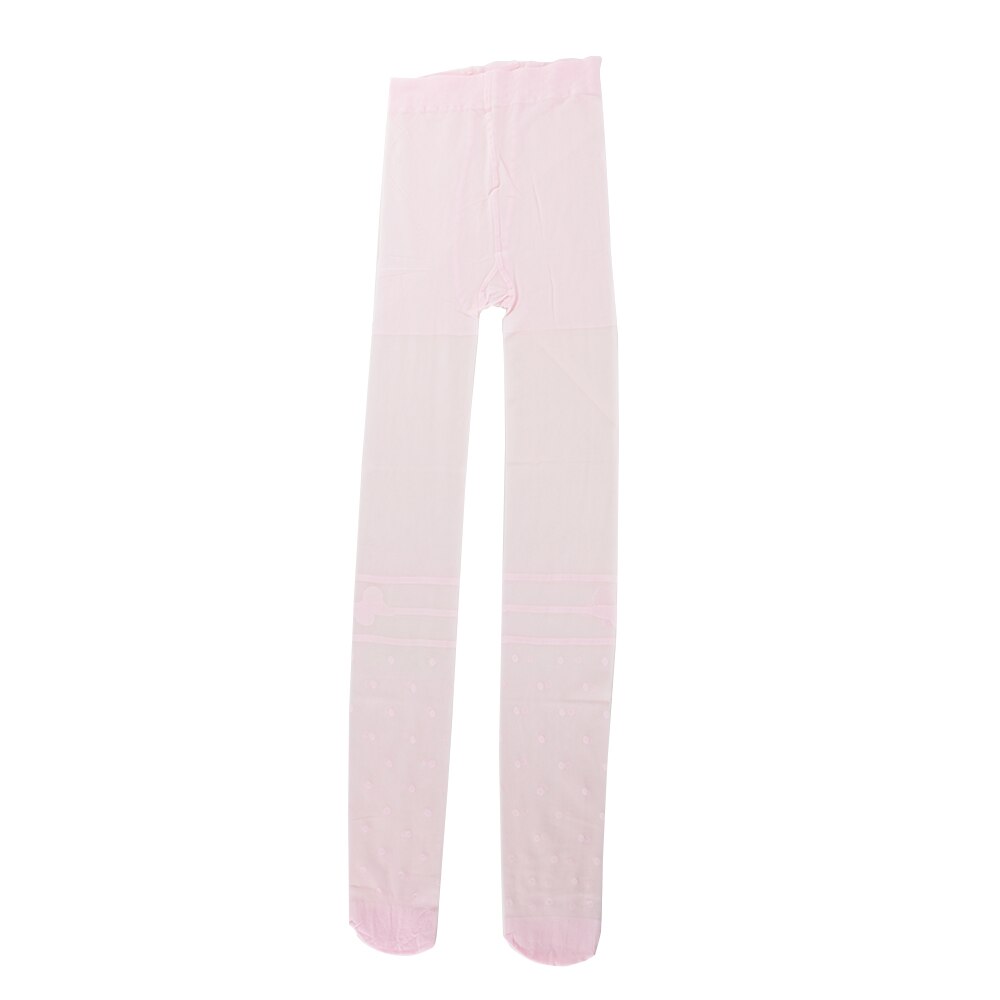 Casual Children Nylon Thin Pantyhose Tights Bow Tights Dance Ballet Summer Clothing 3 Colors: pink