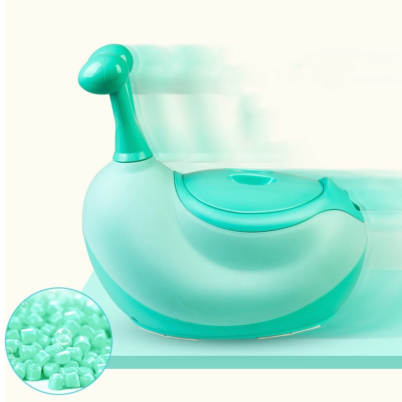 Portable Pot bébé siège de toilette Pot bol mignon enfants Pot enfants Pp formation pantalon garçon filles confortable dossier Pot de toilette