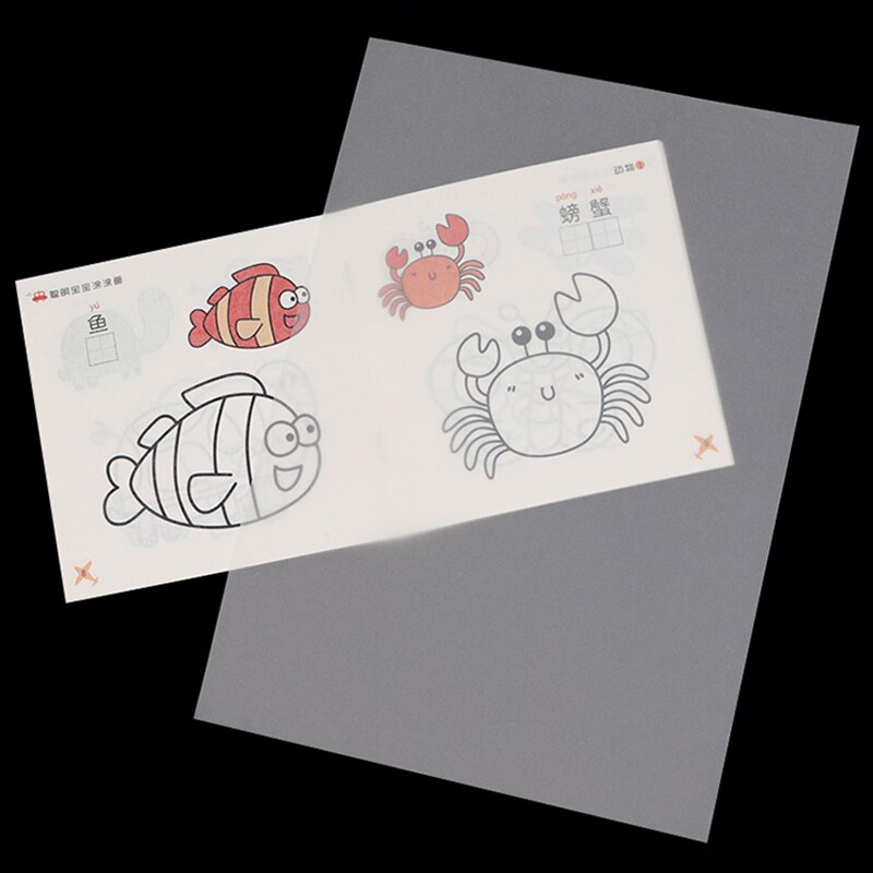 50pcs T-Shirt Impression Sur Papier de Transfert Thermique Léger Tissu Tissu Processus Autocollant Décoration Brillant Vêtements T-shirt Autocollants