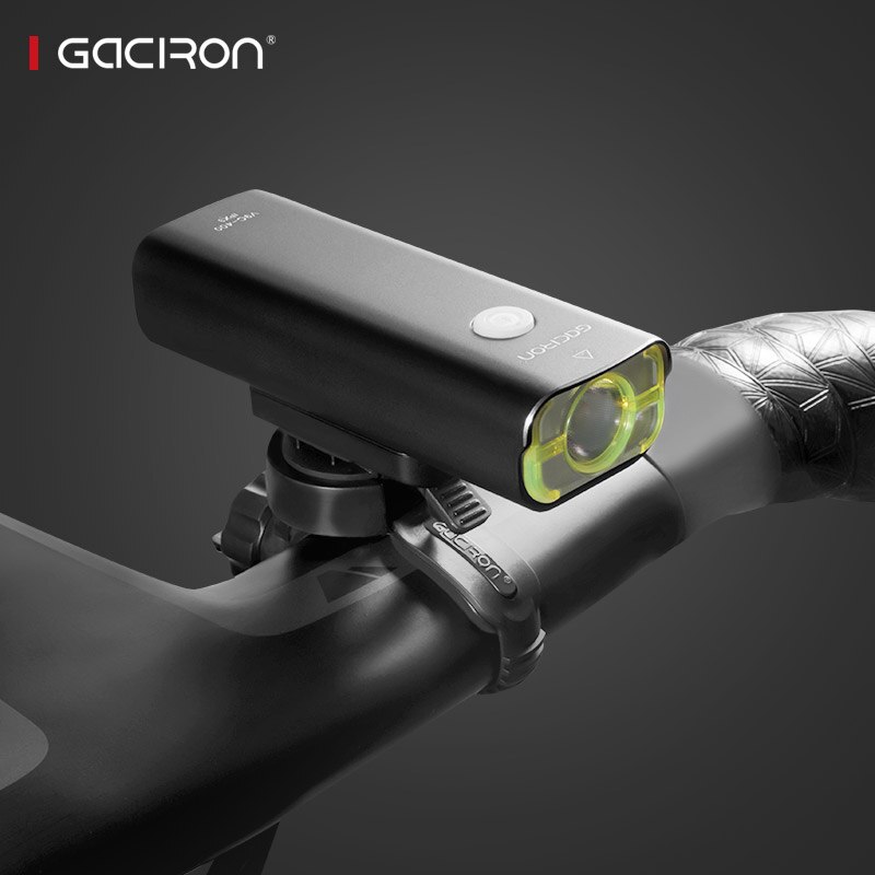 Gaciron Wiederaufladbare Bike Vorne Lenker Radfahren Led Licht 18650 Batterie Taschenlampe Scheinwerfer Fahrrad Zubehör