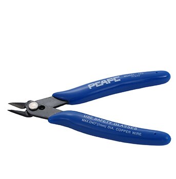 DIY Electronic Diagonal Pliers Side Cutting Pliers Wire Cutters Spring Loaded Easy To Use Insulated Handles for Comfortable Oper