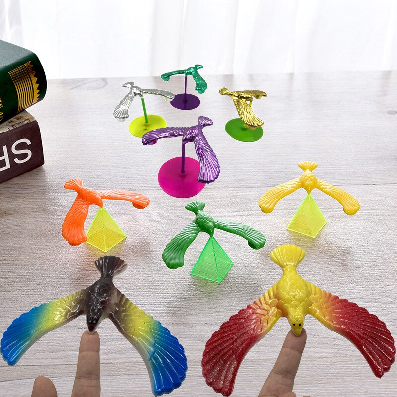 Verbazingwekkende Balance Eagle Vogel Speelgoed Magic Handhaven Thuis Plezier Leren Gag Speelgoed Voor Kid Fidget Speelgoed Juguetes willekeurige