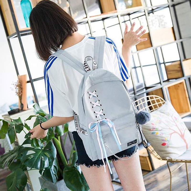 Sac à dos scolaire sacs à bandoulière fête sac à main bal RANSEL femmes balle haut en Nylon populaire voyage dame