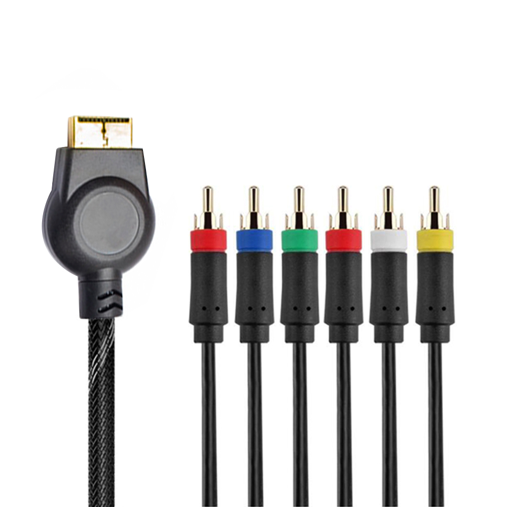 Multi AV Out Cable 1.8m 6FT Component for PlayStat... – Grandado
