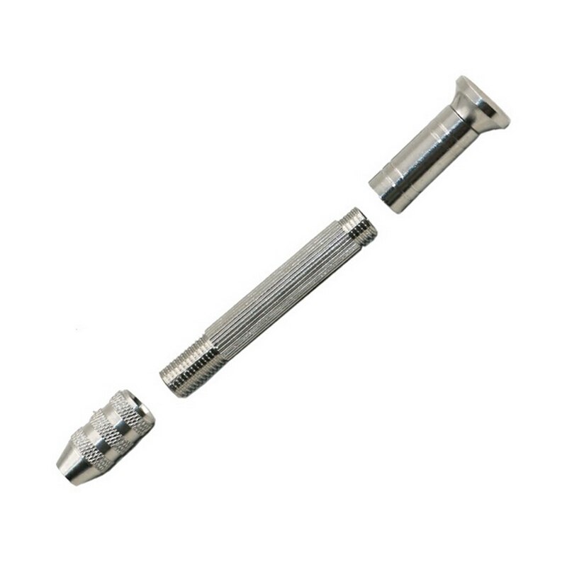 Mini Micro Aluminium Handleiding Boren Hand Boor Chuck Twist Micro Bit Reparatie Tools BOM666