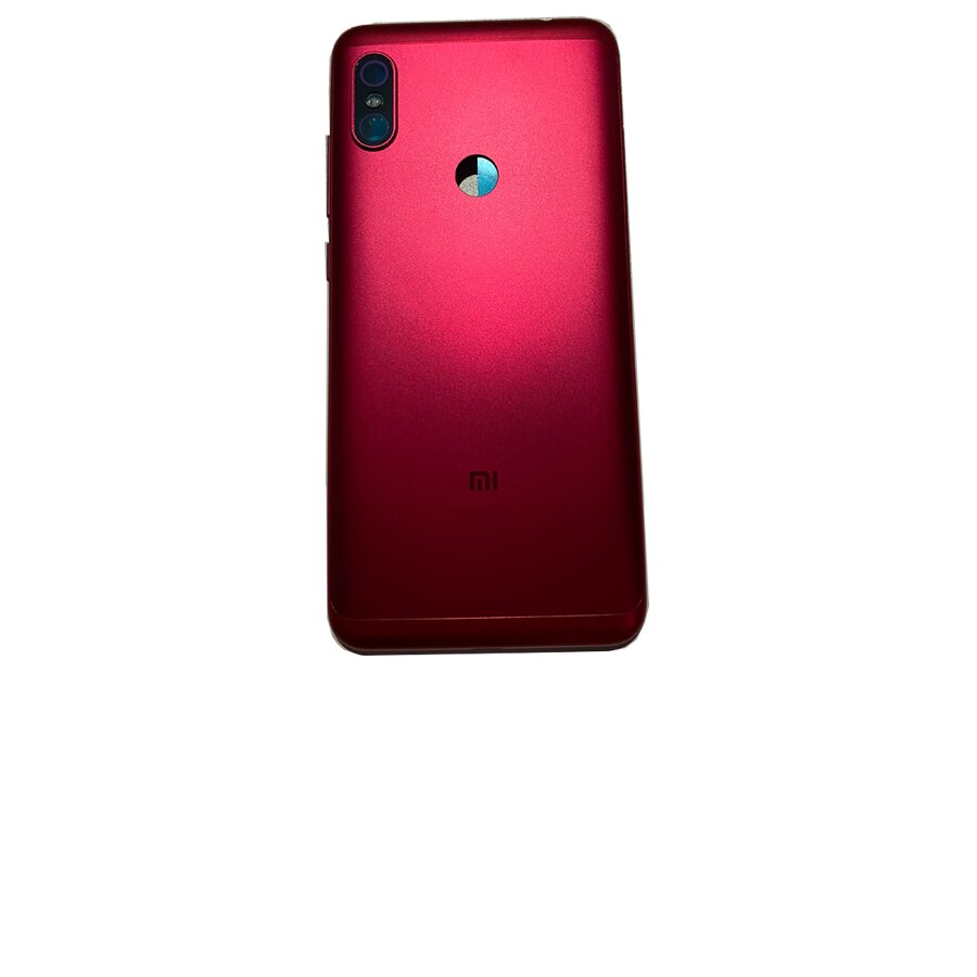 Original For Xiaomi Redmi Note 6 Pro Battery Back Cover Housing Door Case Panel + Camera Glass Lens+ Side Keys Replacement Parts