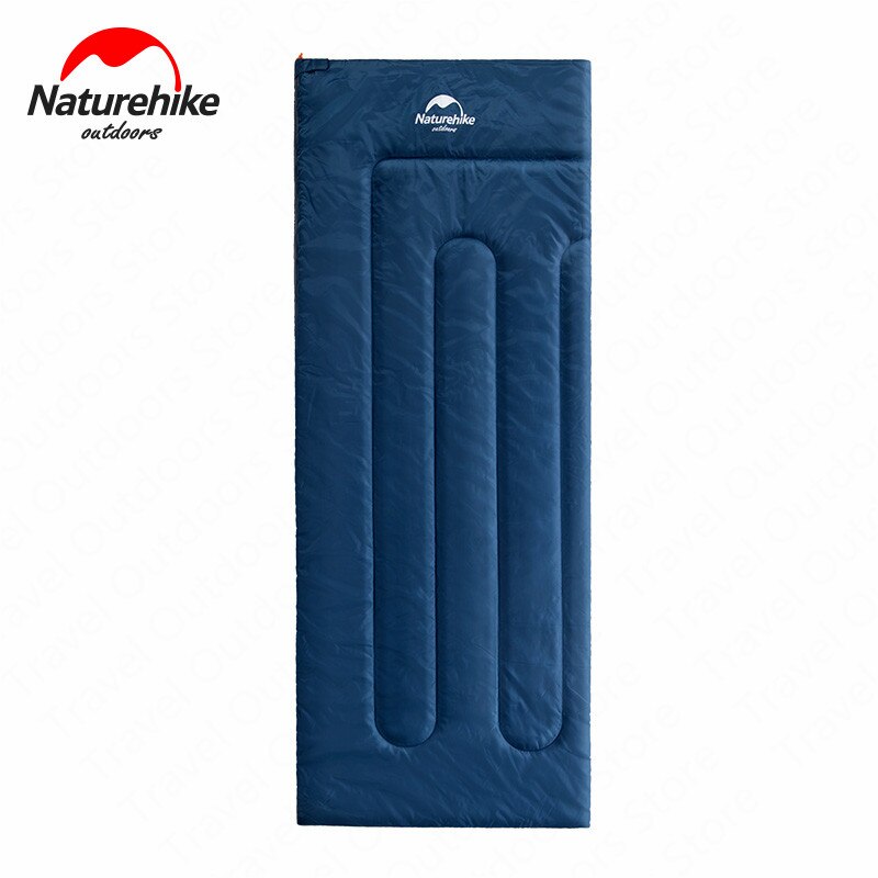 Naturehike Sleeping Bag Envelope Type 3 Seasons Single Person Waterproof Warm Cotton Sleeping Bag Outdoor Camping Travel