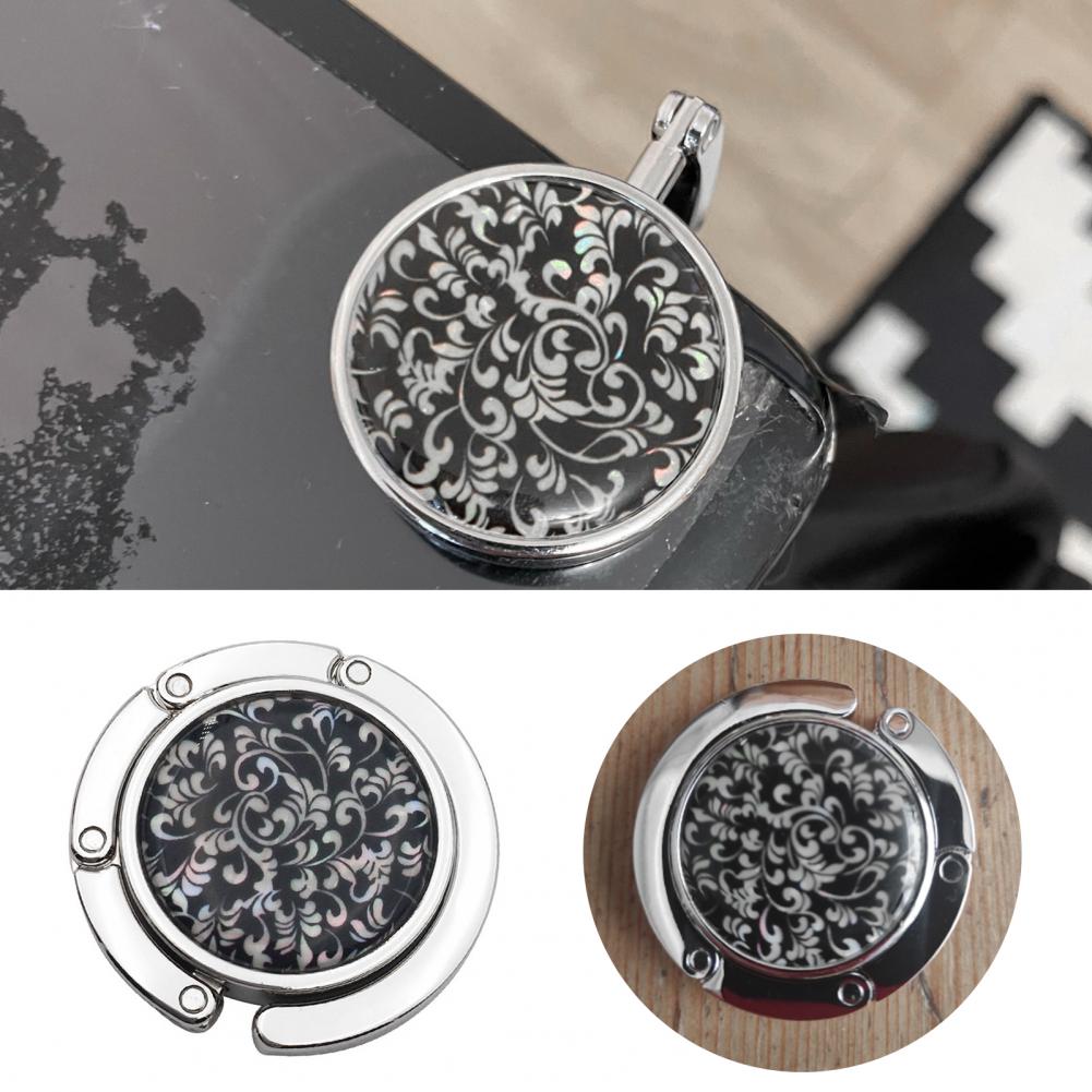 16 arten Schöne Metall Runde Handtasche Aufhänger Zink-legierung Handtasche Halter Runde Form für Hotel