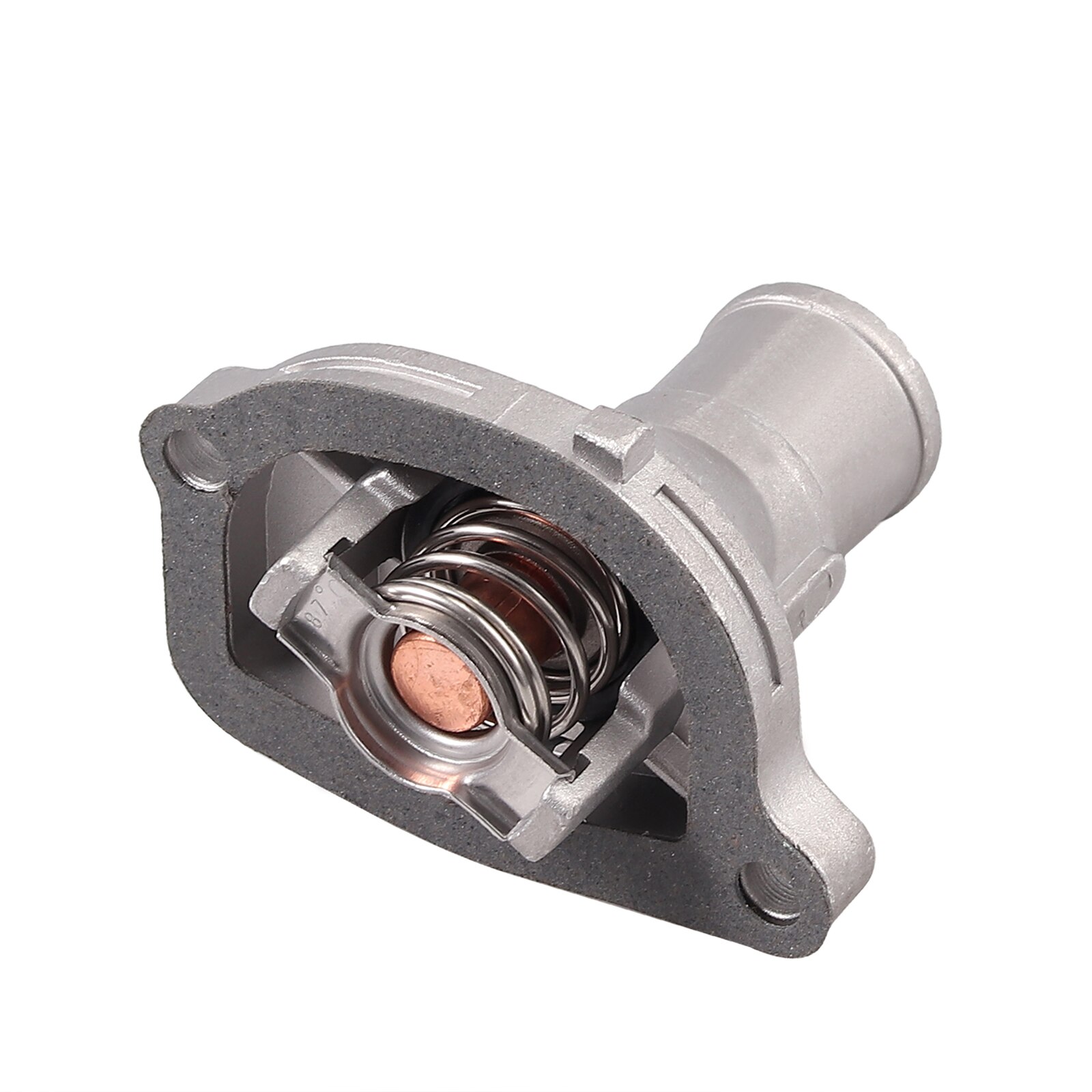 Justech Thermostaat Koelvloeistof Cooling Met Seal 87 ° C 5459580 7545958 Voor Fiat Punto 1.1 1.2 1.2 16V 93-09 Seicento 1.1