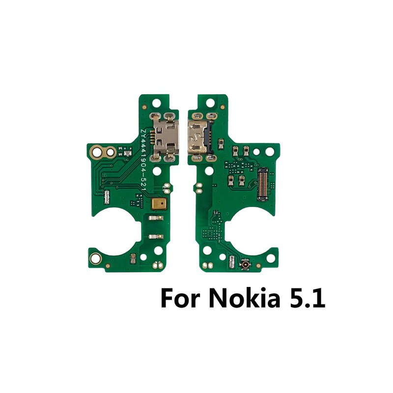 USB Lade-Port Dock Jack Connector Aufladen Bord Flex Mit Mikrofon Für Nokia 3 3,1 2 2,1 5 5,1 6 7 Plus 7 Plus 8 X5 X6 X7: For Nokia 5.1