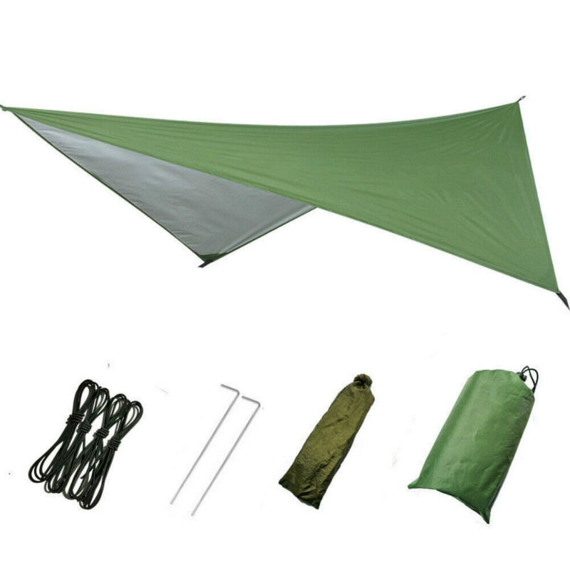 5-8 personer camping telt solbeskyttelse dække regn fortelt enkeltlag vandreturisme turisme fortelt solbeskyttelse park strandtelt: 230 x 140cm-2