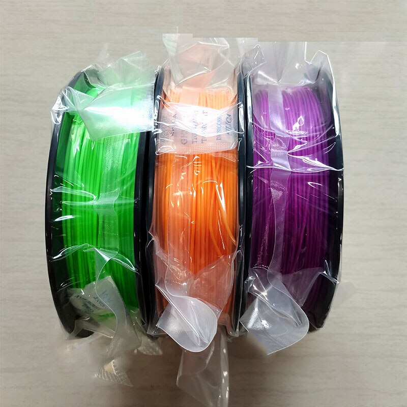 Refinecolor 0.5kg 1.75mm PLA Filament For 3D Printer Material Sivery White Black Red Green Mutilcolor For Choose PLA Supplies