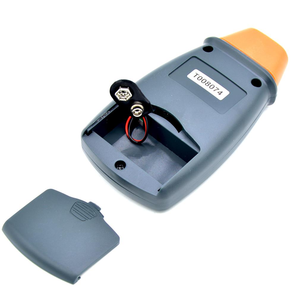 DT2234 C+ Digital Tachometer RPM Meter Non-Contact 2.5RPM-99999RPM LCD Display Speed Meter Tester