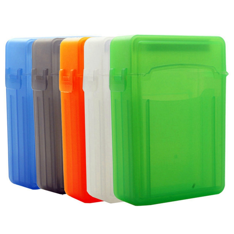 2.5 Inch Color Plastic Hard Disk Protection Box Anti-Static, Moisture-Proof and Dust-Proof Hard Disk Storage Box: Default Title