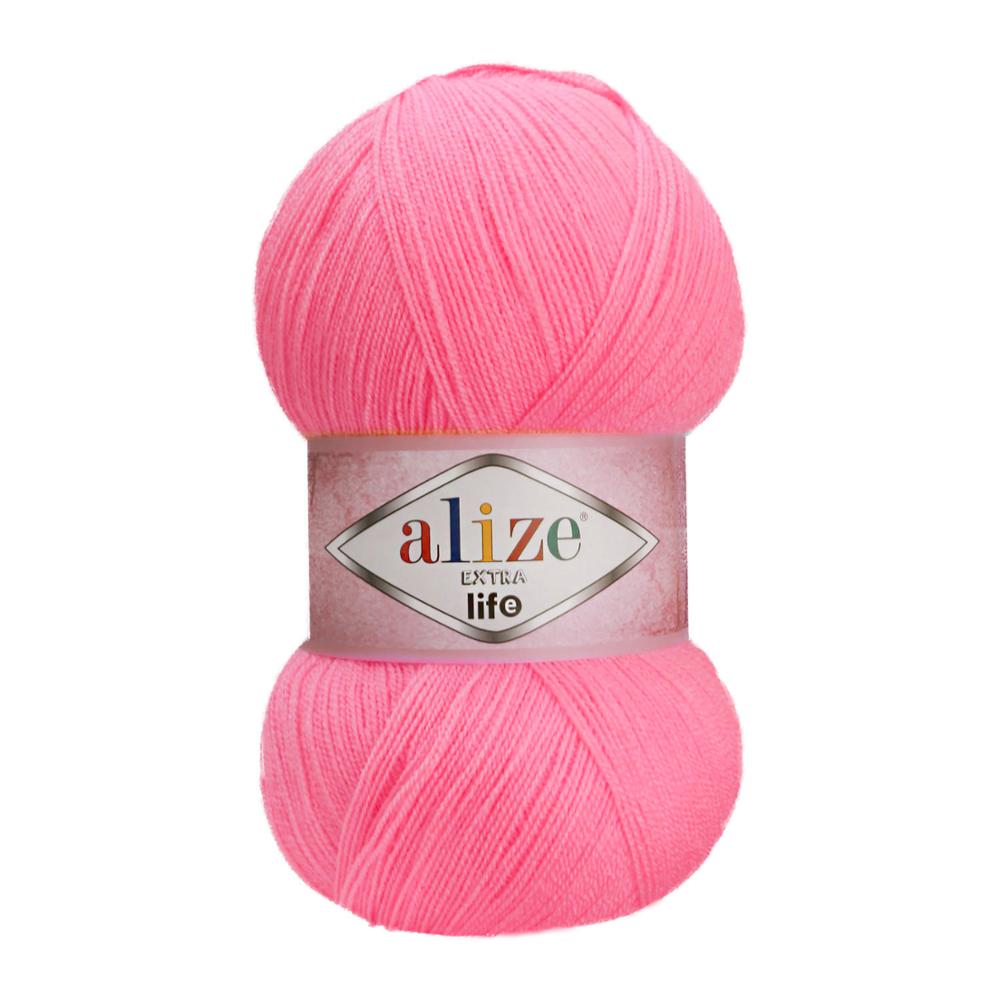 Alize extra Leben Handstrickgarn, 4 Knäuel, Badefaser, Füßlinge, Spitze, Decke – Fantasy zur Seite fahren – Hobby – Socken – Amigurumi – Baby DIY – Garn, 30 Farboptionen, Acryl: 922