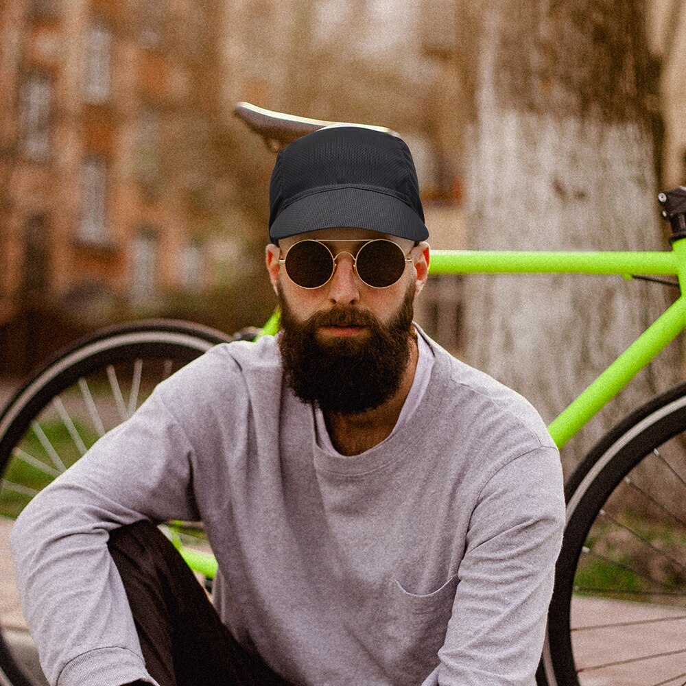 Cycling Sun Cap Men Women Outdoor Sport Breathable Mesh Baseball Cap Hat for Bike Riding Fishing Hiking Traveling