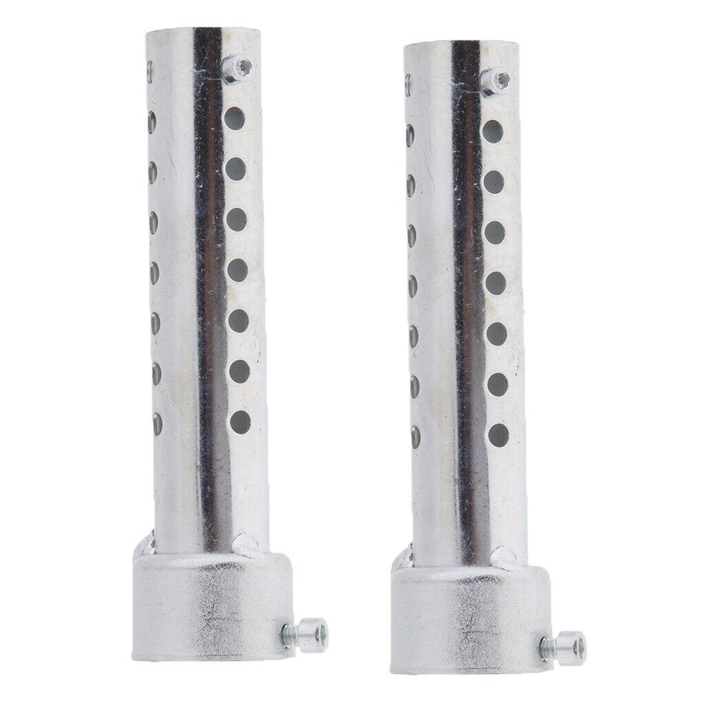 35mm Silver Motorcycle Exhaust Can Muffler Insert Baffle DB Killer Silencers
