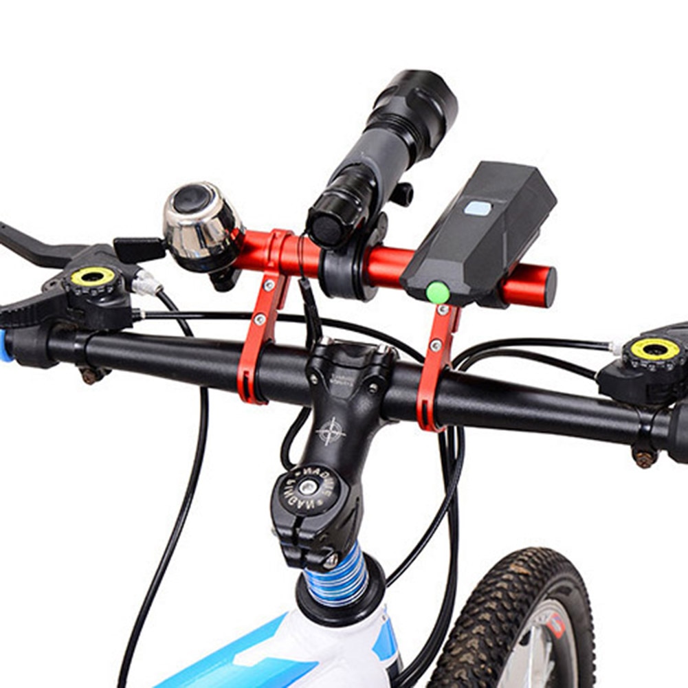 MTB Fahrrad Fahrrad Lenker Taschenlampe Telefon Halterung erweitert Bar Halterung Fahrrad Lenker Halterung erweitert Bar Bracke