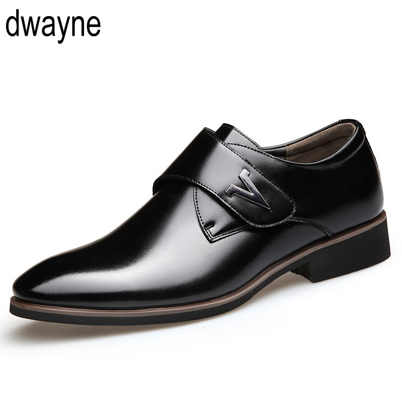 Modern slip-on herr kostym klänning skor kontor bekväma man läder skor zapatos hombre dfv 67