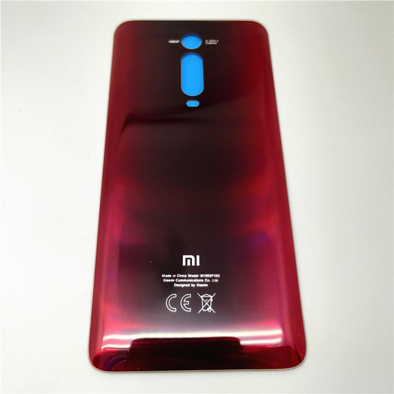 til xiaomi  mi 9t mi9t batteri bak bakdeksel dørhus  mi9t pro: Rød