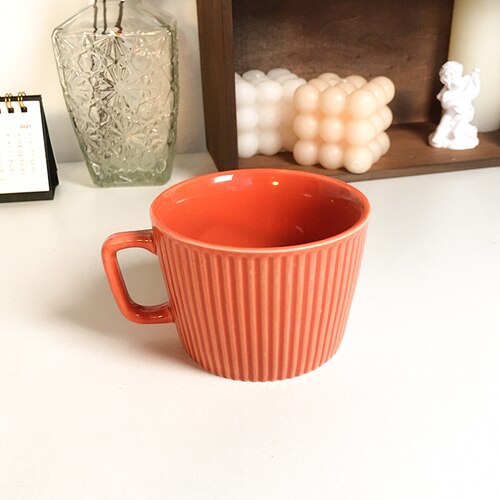 Tasses à expresso en céramique originales, Service à café pour petit déjeuner, Service à thé de l&#39;après-midi: single cup D