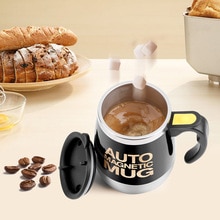 400 ML Mok Automatische Elektrische Lui Zelf Roeren Mok Automatische Koffie Melk Mengen Mok Thee Smart Rvs Mix Cup